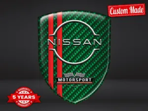 Nissan Adesivi Resina Look Esclusivo Distintivi Cupola Lusso